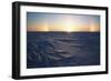 Arctic Coastal Plain, Sundog over Snowy Landscape, Alaska, USA-Hugh Rose-Framed Photographic Print