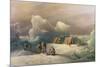 Arctic Expedition: the Most Northern Encampment of H.M.S. Alert, 1877-Richard Bridges Beechey-Mounted Giclee Print