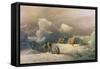 Arctic Expedition: the Most Northern Encampment of H.M.S. Alert, 1877-Richard Bridges Beechey-Framed Stretched Canvas