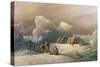 Arctic Expedition: the Most Northern Encampment of H.M.S. Alert, 1877-Richard Bridges Beechey-Stretched Canvas