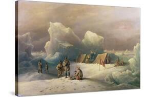 Arctic Expedition: the Most Northern Encampment of H.M.S. Alert, 1877-Richard Bridges Beechey-Stretched Canvas