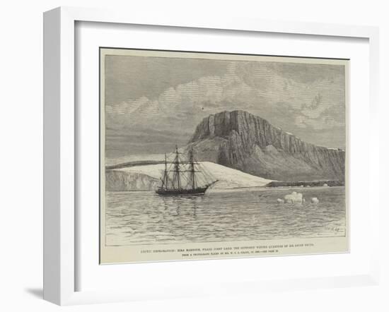 Arctic Exploration, Eira Harbour, Franz Josef Land, the Supposed Winter Quarters of Mr Leigh Smith-Walter William May-Framed Giclee Print