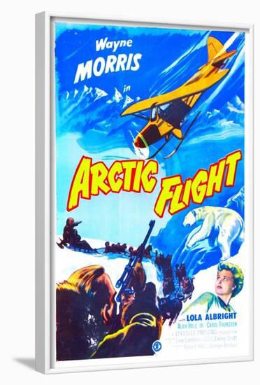 Arctic Flight-null-Framed Art Print