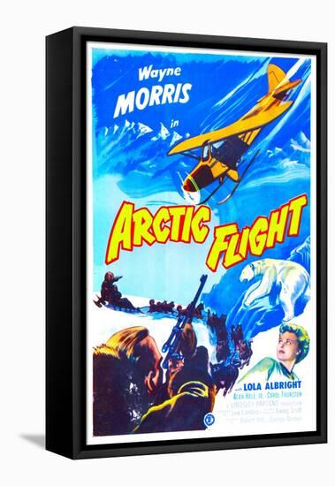 Arctic Flight-null-Framed Stretched Canvas