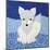 Arctic Fox-Betz White-Mounted Art Print