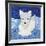 Arctic Fox-Betz White-Framed Art Print