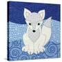 Arctic Fox-Betz White-Stretched Canvas