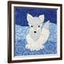 Arctic Fox-Betz White-Framed Art Print