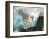 Arctic Green-Design Fabrikken-Framed Art Print