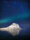 Star Trails and Aurora Borealis or Northern Lights, Iceland-Arctic-Images-Photographic Print