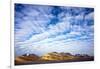 Arctic, Isfjorden. Herringbone Clouds Give Rise to a Striking Light Play on the Land Below-David Slater-Framed Photographic Print