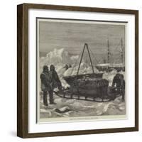 Arctic Life, Preparing to Start on a Sledge Journey-William Heysham Overend-Framed Giclee Print