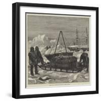 Arctic Life, Preparing to Start on a Sledge Journey-William Heysham Overend-Framed Giclee Print