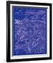 Arctic Map-The Vintage Collection-Framed Giclee Print