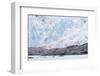 Arctic, Norway, Fourth of July Glacier, Folded Ice, Folded Ice at the Foot of the Glacier-Ellen Goff-Framed Photographic Print