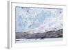 Arctic, Norway, Fourth of July Glacier, Folded Ice, Folded Ice at the Foot of the Glacier-Ellen Goff-Framed Photographic Print