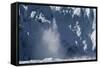 Arctic Ocean, Norway, Svalbard. Calving Glacier-Jaynes Gallery-Framed Stretched Canvas