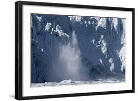 Arctic Ocean, Norway, Svalbard. Calving Glacier-Jaynes Gallery-Framed Photographic Print