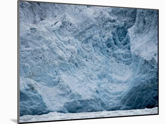 Arctic Ocean, Norway, Svalbard. Glacier Face-Jaynes Gallery-Mounted Photographic Print