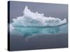 Arctic Ocean, Norway, Svalbard. Iceberg Reflects in Ocean-Jaynes Gallery-Stretched Canvas