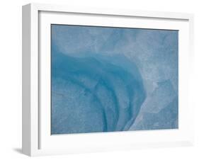 Arctic Ocean, Norway, Svalbard. View Inside Glacier Ice-Jaynes Gallery-Framed Photographic Print