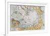 Arctic Old Map. By Paul Vidal De Lablache, Atlas Classique, Librerie Colin, Paris, 1894-marzolino-Framed Art Print