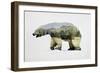 Arctic Polar Bear-Davies Babies-Framed Art Print