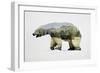 Arctic Polar Bear-Davies Babies-Framed Premium Giclee Print