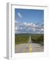 Arctic Road Towards Kilpisjarvi, Arctic Circle, Lapland, Finland-Doug Pearson-Framed Photographic Print