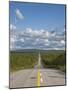 Arctic Road Towards Kilpisjarvi, Arctic Circle, Lapland, Finland-Doug Pearson-Mounted Photographic Print