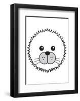 Arctic Seal-null-Framed Giclee Print