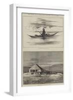 Arctic Sketches from the Pandora, Drawn on the Wood in the Polar Regions-null-Framed Giclee Print
