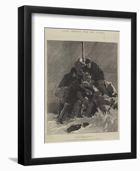 Arctic Sketches from the Pandora-William Heysham Overend-Framed Premium Giclee Print