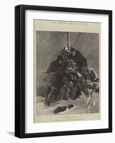 Arctic Sketches from the Pandora-William Heysham Overend-Framed Giclee Print