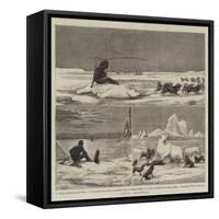 Arctic Sketches-null-Framed Stretched Canvas