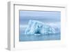 Arctic, Svalbard, Nordaustlandet Island. Colorful bits of ice have calved from the glacier.-Ellen Goff-Framed Photographic Print