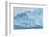 Arctic, Svalbard, Nordaustlandet Island. Waterfalls cascading from the melting glacier.-Ellen Goff-Framed Photographic Print