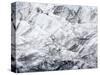 Arctic, Svalbard, Spitsbergen. Ice at the foot of a glacier-Ellen Goff-Stretched Canvas