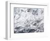 Arctic, Svalbard, Spitsbergen. Ice at the foot of a glacier-Ellen Goff-Framed Photographic Print
