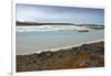 Arctic, Svalbard, Wilhelmoya. a Schooner Anchors in a Remote Fjord on the East Coast of Spitsbergen-David Slater-Framed Photographic Print