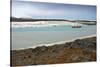 Arctic, Svalbard, Wilhelmoya. a Schooner Anchors in a Remote Fjord on the East Coast of Spitsbergen-David Slater-Stretched Canvas