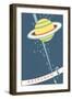 Arcturus and Saturn-null-Framed Premium Giclee Print