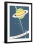 Arcturus and Saturn-null-Framed Premium Giclee Print