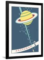 Arcturus and Saturn-null-Framed Giclee Print