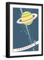 Arcturus and Saturn-null-Framed Giclee Print