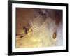 Arcuate Graben System of Noctis Labyrinthus on Mars-Michael Benson-Framed Photographic Print