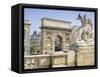 Ard De Triomphe, Montpellier, Languedoc, France, Europe-John Miller-Framed Stretched Canvas