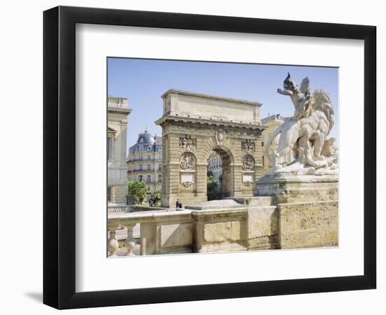 Ard De Triomphe, Montpellier, Languedoc, France, Europe-John Miller-Framed Photographic Print