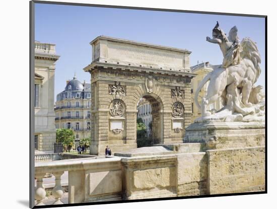 Ard De Triomphe, Montpellier, Languedoc, France, Europe-John Miller-Mounted Photographic Print