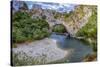 Ardeche. Belvedere des Gorges. Gorges de L'ardeche, France.-Tom Norring-Stretched Canvas